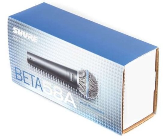 Microfon cu fir Shure Beta 58A