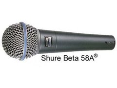 Microfon cu fir Shure Beta 58A